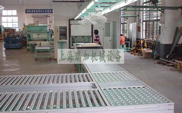 萬向球滾筒平台輸送線