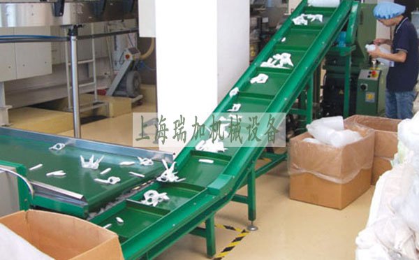 注塑機輸送帶 流水